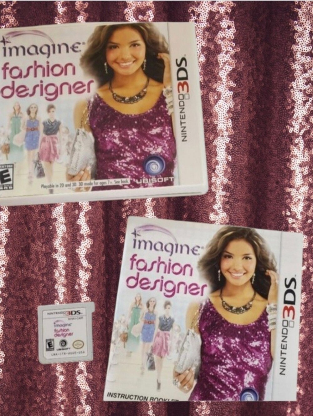 Imagine: Fashion Designer Nintendo 3DS Video Game  *TESTED*